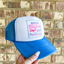 Load image into Gallery viewer, catch flights trucker hat
