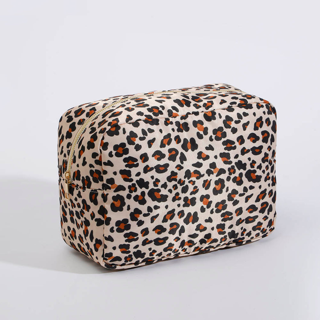leopard collection || nylon pouches